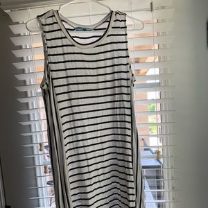 Sleeveless striped T-shirt dress from Francesca’s